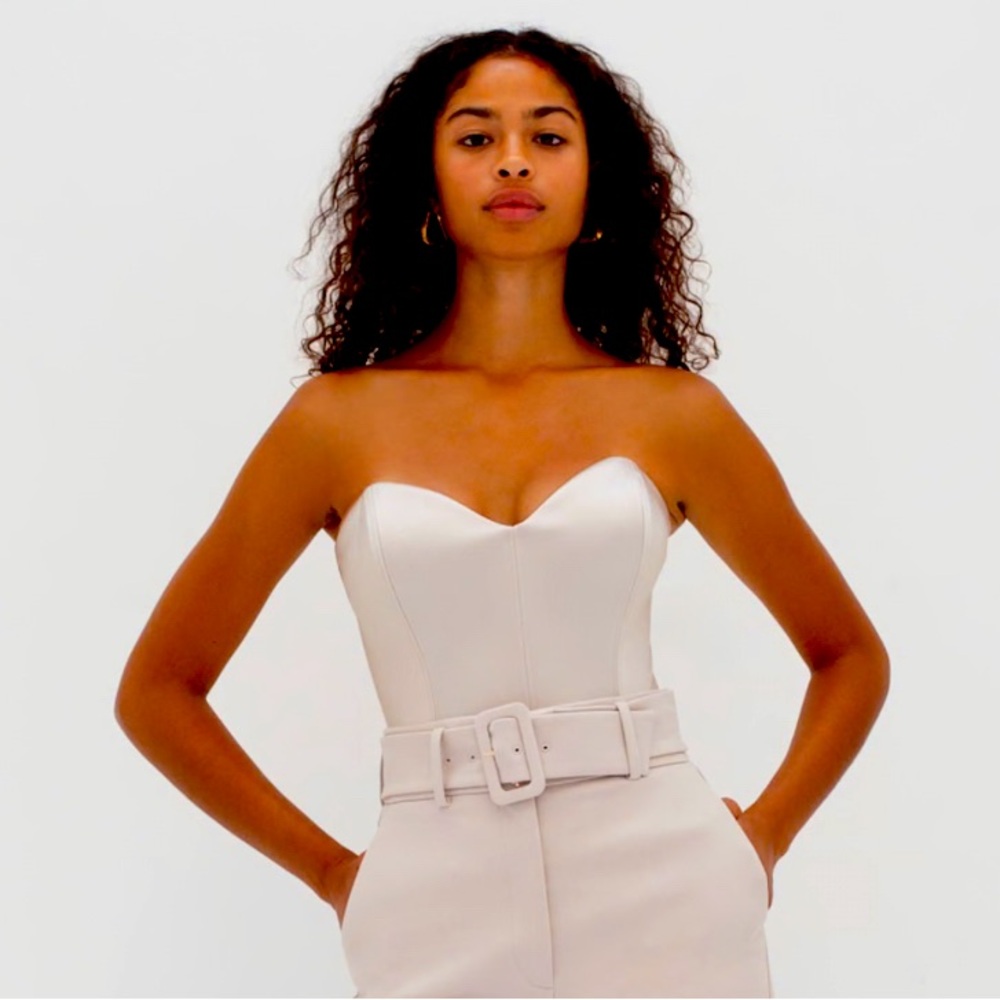TEN by Babaton Blaze Bodysuit in “Denude” - Size 2. Original retail @ $128